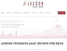 Tablet Screenshot of jazoon.com